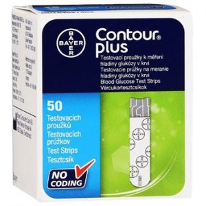نوار تست قندخون کنتور پلاس ContourPlus حاوی 50 عدد